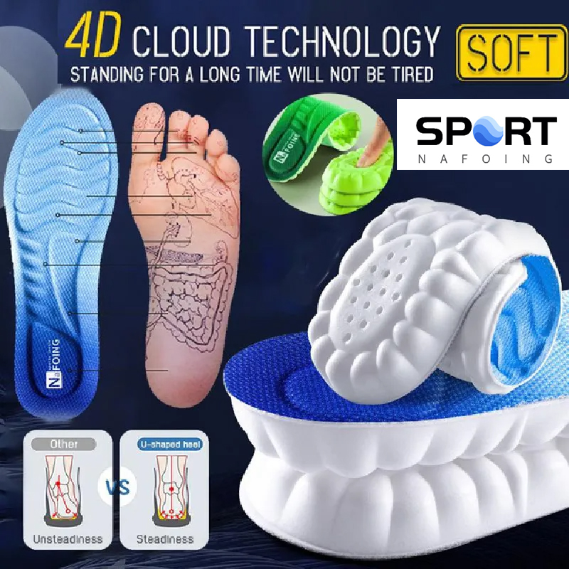 Спортивные стельки 4D Cloud Te – обзор и цена Care For Sneaker