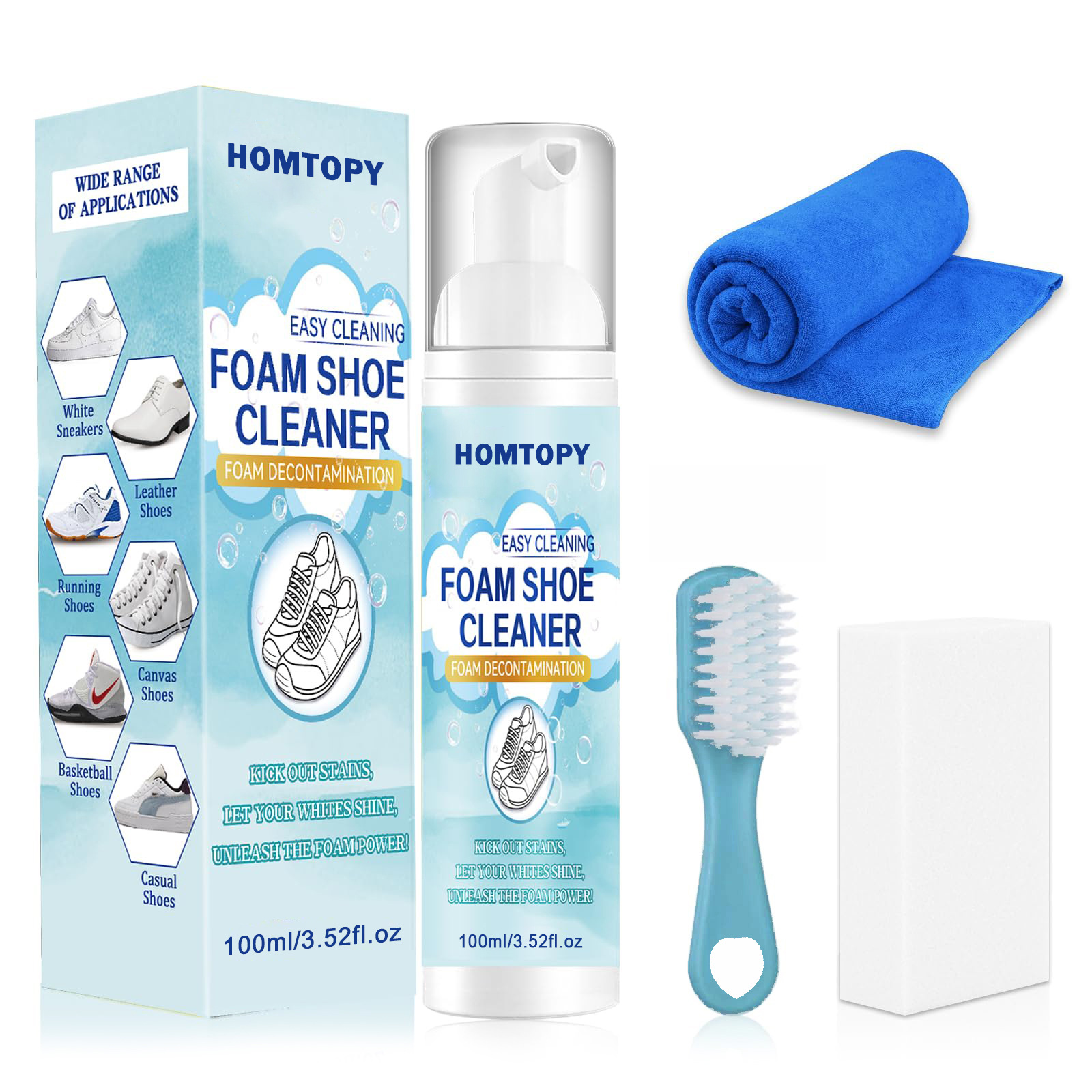 Набор для чистки обуви, средст – обзор и цена Sneaker Care Cleaning Kit